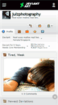 Mobile Screenshot of julzphotography.deviantart.com