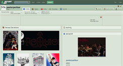Desktop Screenshot of peeterparkker.deviantart.com