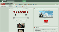 Desktop Screenshot of elves-of-tolkien.deviantart.com