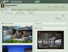Tablet Screenshot of dreamsrendered.deviantart.com