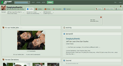 Desktop Screenshot of deeplyauthentic.deviantart.com