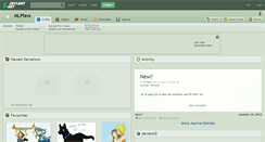 Desktop Screenshot of mlpfavs.deviantart.com
