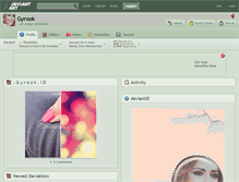 Tablet Screenshot of gyrook.deviantart.com