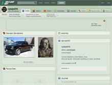Tablet Screenshot of cpspaint.deviantart.com