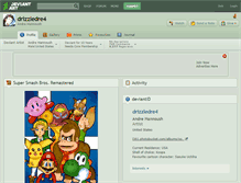 Tablet Screenshot of drizzledre4.deviantart.com