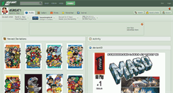 Desktop Screenshot of dgreat1.deviantart.com