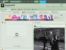 Tablet Screenshot of ancacernoschi.deviantart.com