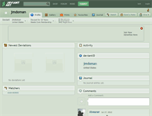 Tablet Screenshot of jmdoman.deviantart.com