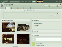Tablet Screenshot of lordsoccer10.deviantart.com