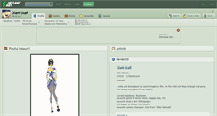 Desktop Screenshot of glam-star.deviantart.com