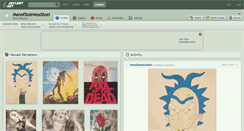 Desktop Screenshot of manofstainlesssteel.deviantart.com