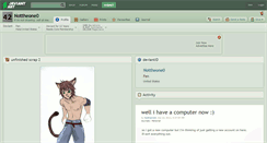 Desktop Screenshot of nottheone0.deviantart.com