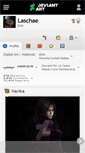 Mobile Screenshot of laschae.deviantart.com