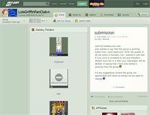 Tablet Screenshot of loisgriffinfanclub.deviantart.com