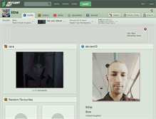 Tablet Screenshot of ktna.deviantart.com