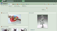 Desktop Screenshot of denieru-0.deviantart.com