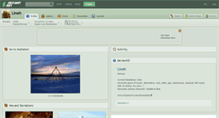 Desktop Screenshot of lineh.deviantart.com