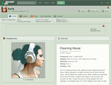 Tablet Screenshot of kuria.deviantart.com