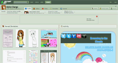 Desktop Screenshot of melon-dango.deviantart.com