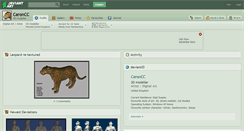 Desktop Screenshot of caroncc.deviantart.com
