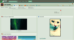 Desktop Screenshot of lani-spades.deviantart.com