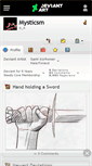 Mobile Screenshot of mysticsm.deviantart.com