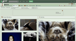 Desktop Screenshot of ignavius.deviantart.com