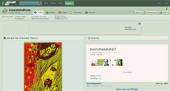 Desktop Screenshot of colarzinhopreto.deviantart.com