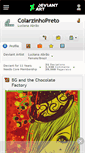 Mobile Screenshot of colarzinhopreto.deviantart.com