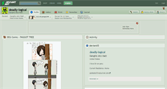 Desktop Screenshot of deadly-logical.deviantart.com