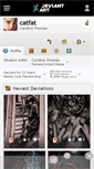 Mobile Screenshot of catfat.deviantart.com