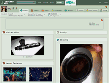 Tablet Screenshot of mp1111.deviantart.com