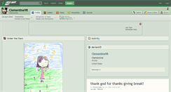 Desktop Screenshot of clementine98.deviantart.com