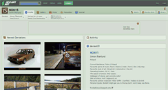Desktop Screenshot of nom15.deviantart.com