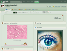 Tablet Screenshot of erykucciola-stock.deviantart.com