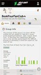 Mobile Screenshot of bookfourfanclub.deviantart.com