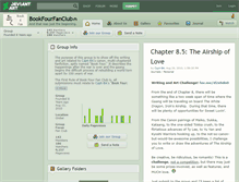 Tablet Screenshot of bookfourfanclub.deviantart.com