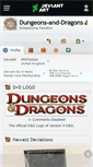Mobile Screenshot of dungeons-and-dragons.deviantart.com