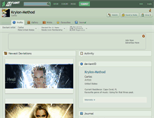 Tablet Screenshot of krylon-method.deviantart.com