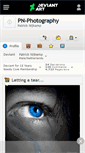 Mobile Screenshot of pn-photography.deviantart.com