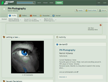 Tablet Screenshot of pn-photography.deviantart.com