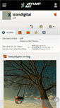 Mobile Screenshot of icondigital.deviantart.com