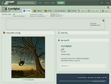 Tablet Screenshot of icondigital.deviantart.com