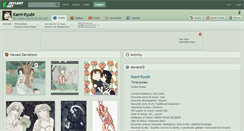 Desktop Screenshot of kami-kyubi.deviantart.com