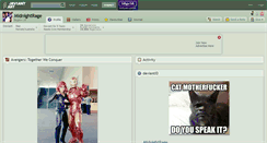 Desktop Screenshot of midnightrage.deviantart.com