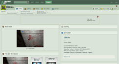 Desktop Screenshot of dbaries.deviantart.com