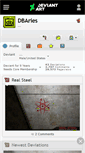 Mobile Screenshot of dbaries.deviantart.com