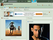 Tablet Screenshot of ahmed-alsheme.deviantart.com