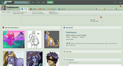Desktop Screenshot of dattebayooo.deviantart.com