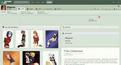 Desktop Screenshot of didgamer.deviantart.com